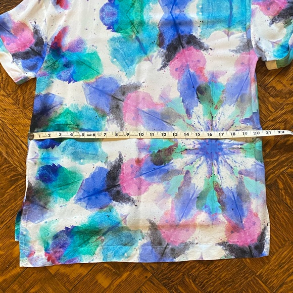 NWOT Desigual Abstract Oversized Asymmetrical Tee - Size M - Picture 11 of 13